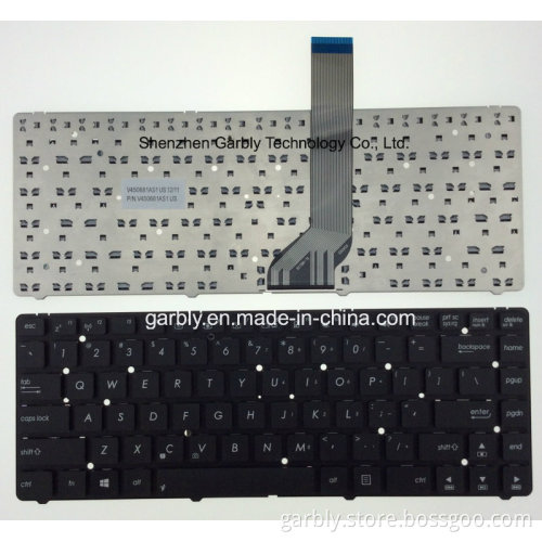 Us Laptopkeyboard for Asus A45, K45, A85, R400, K45vd, A45vm, N46, P45